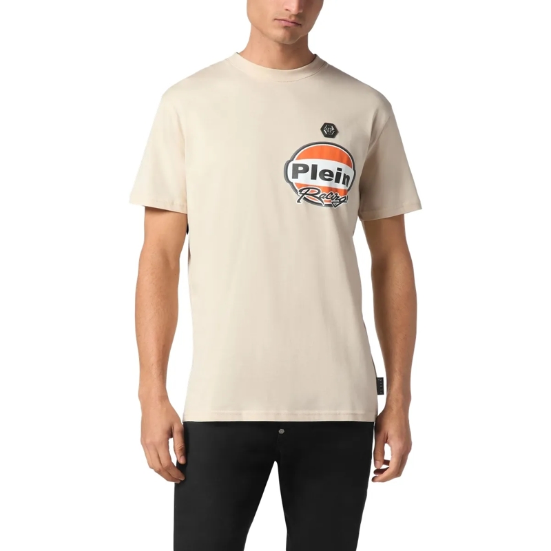 Philipp Plein T-Shirt T-Shirt Racing beige(Image 13)
