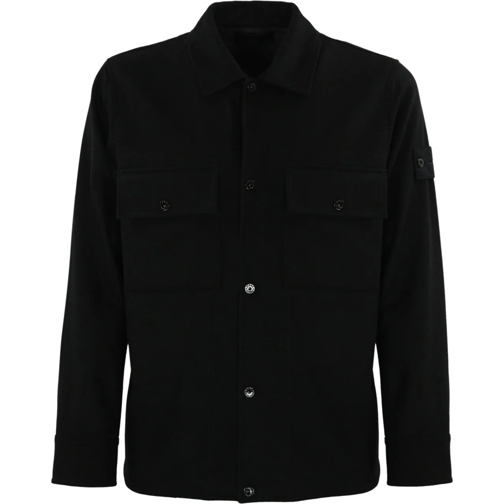 Stone Island Vestes en duvet Jackets Black schwarz