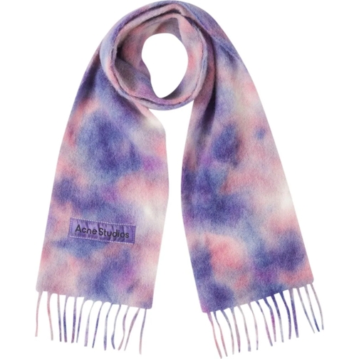 Acne Studios Wollschal Tie Dye Alpaca Scarf mehrfarbig