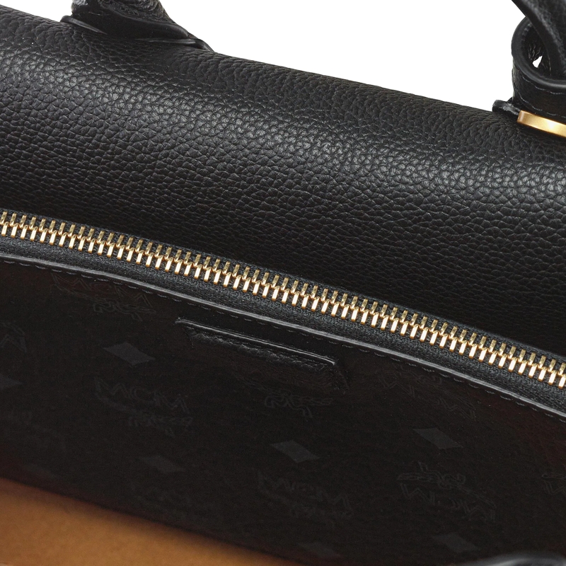 MCM Fourre-tout Milla Lthr Tote Sml Bk Black(Image 6)