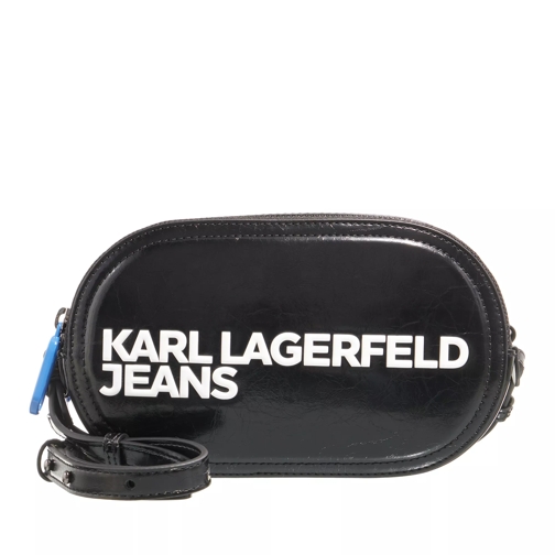 Karl Lagerfeld Jeans Essential Logo Camera Bag Black Camera Bag
