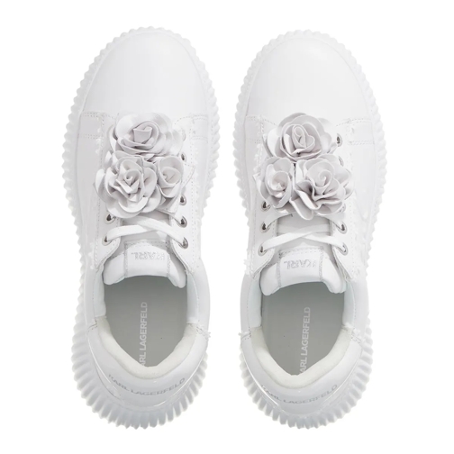 Karl Lagerfeld sneaker basse Kreeper Lo Signia Flora Trim White Lthr Mono (Image 6)