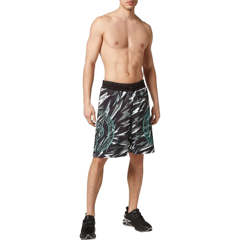 Plein Sport Shorts Shorts Tiger schwarz(Image 4)