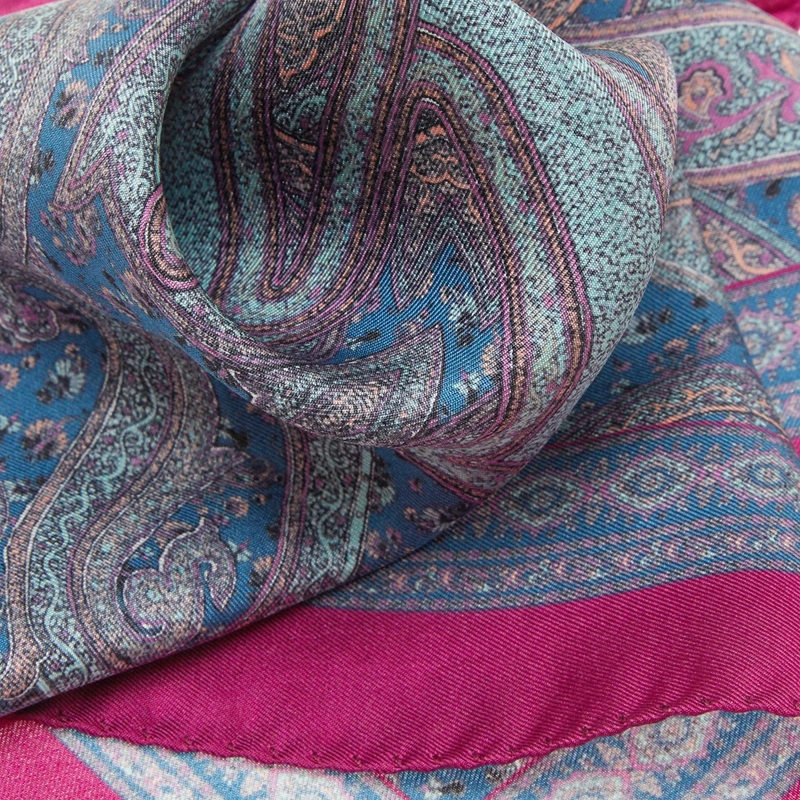 Max Mara Foulard Carre31Bis Turquoise(Image 3)