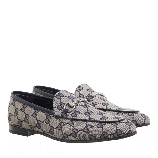 Gucci Jordaan GG Loafers Beige Blue/Blue Loafer