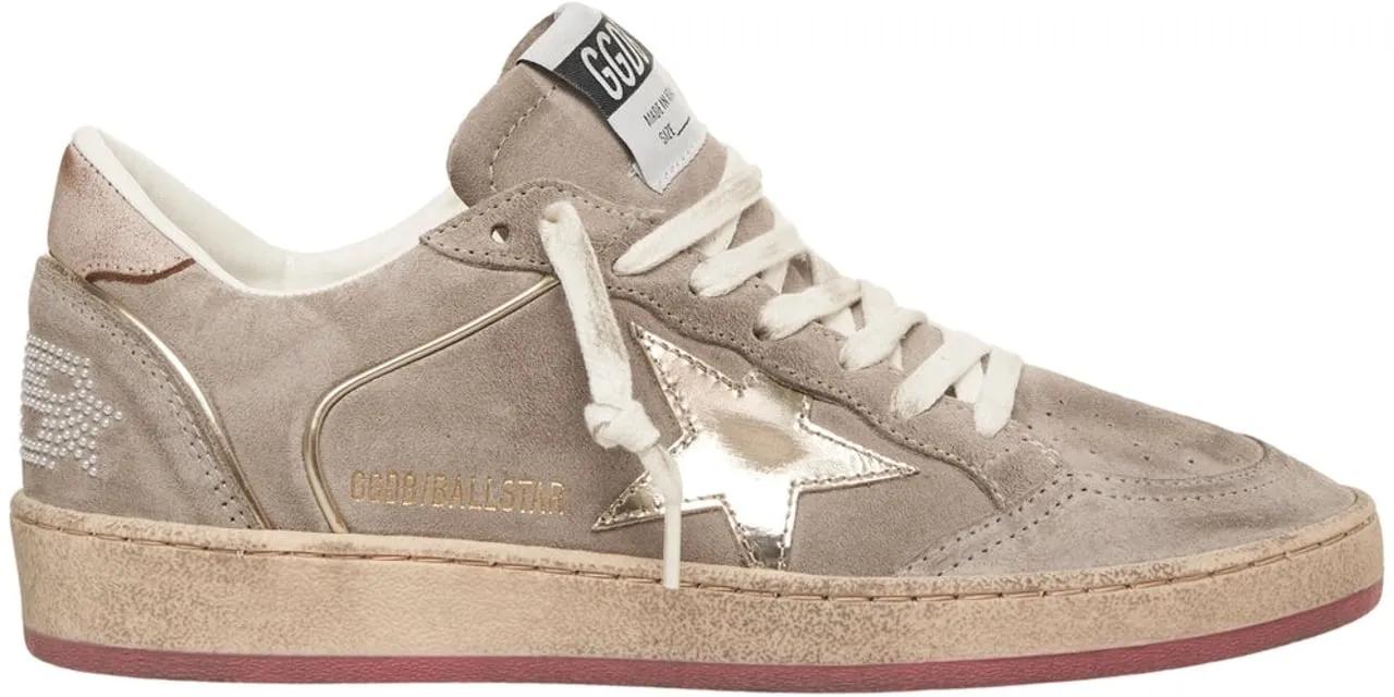 Golden Goose Low-Top Sneaker - Sneakers 'Ball Star Double Quarter' - Gr. 36 (EU) - in Beige - für Damen