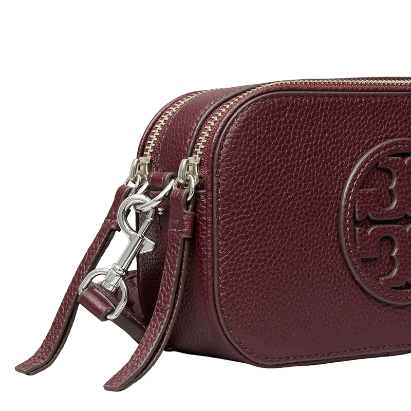Tory Burch Crossbody Bag Miller Mini Crossbody Bag Dark Carmine(Image 2)