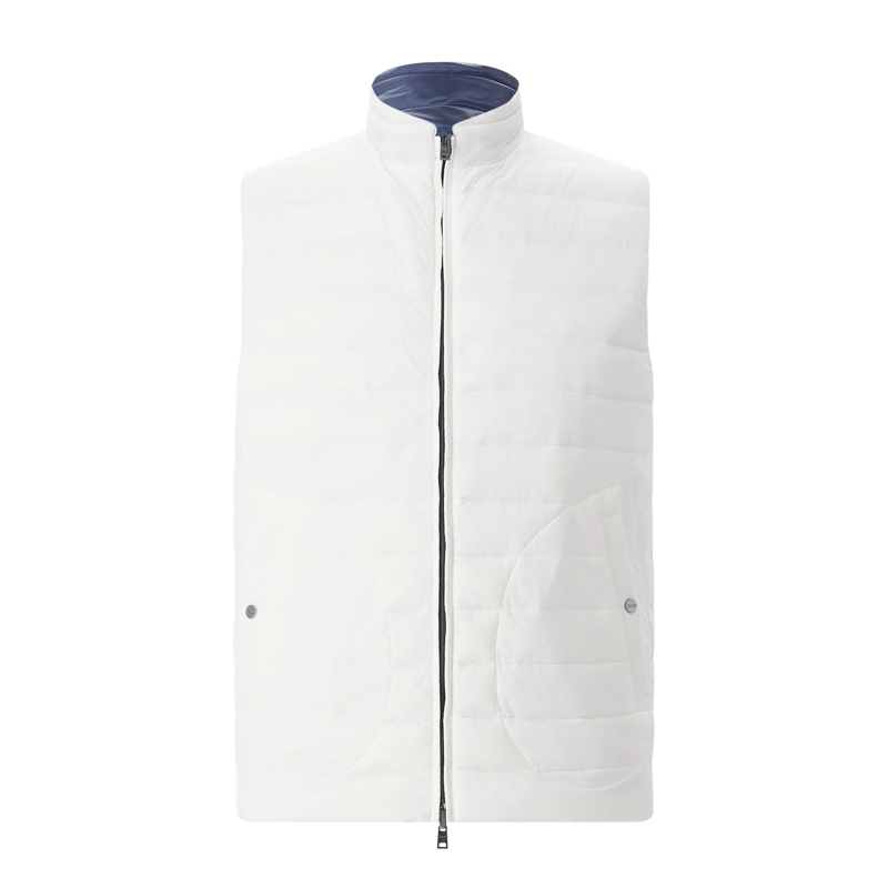 Herno Weste Wendbare Weste weiß