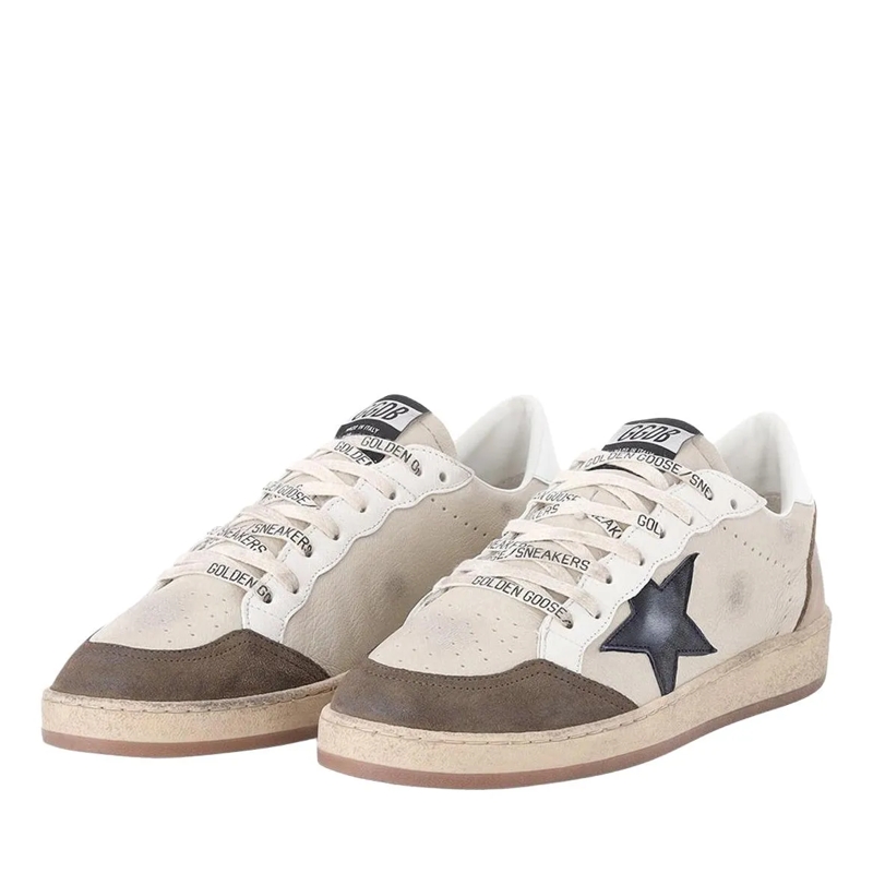 Golden Goose Veterschoenen Sneaker Ball Star beige