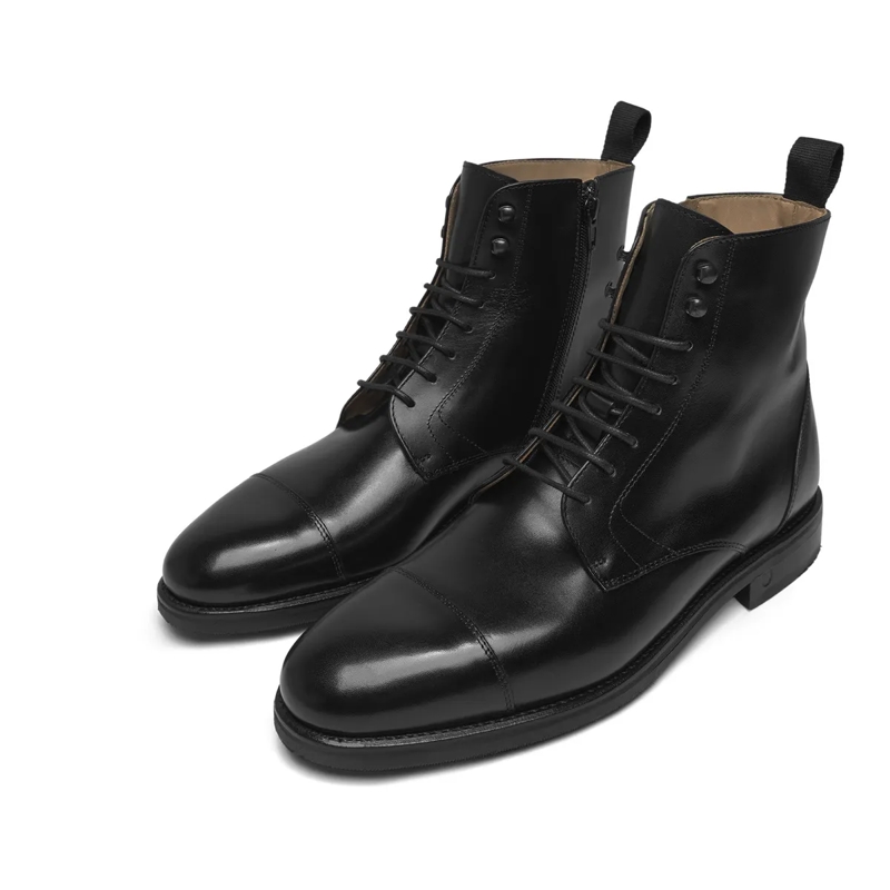 Henry Stevens Stiefel Schnürboots Winston CDB2 schwarz(Image 2)