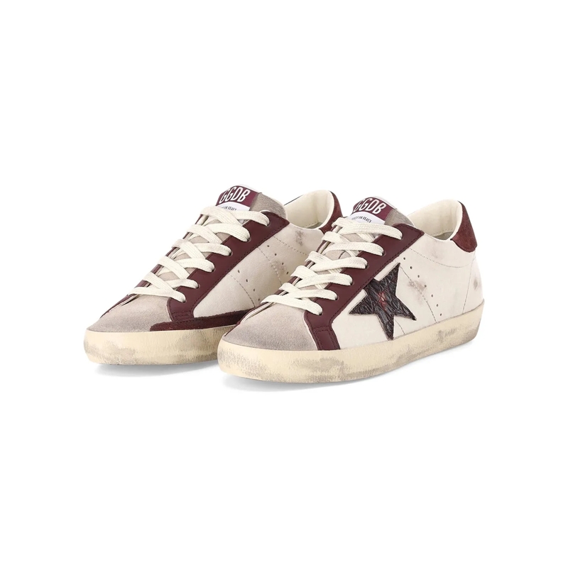 Golden Goose Sneaker basse Sneaker Super Star weiß