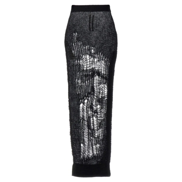 スカート RICK OWENS 'Spider Ziggy' skirt Rick Owens Spider Ziggy open-knit Skirt | Black | FARFETCH