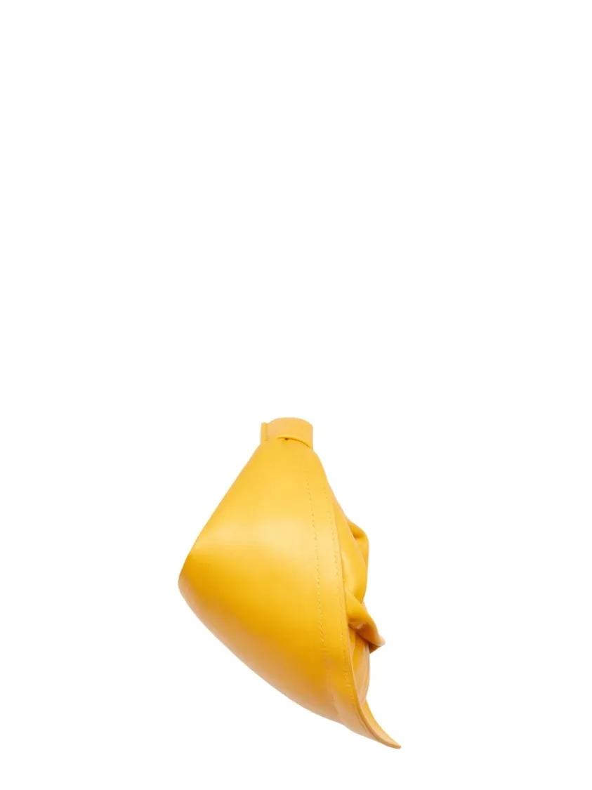 Federico Cina Hobo bags Mini "Tortellino" Bag in geel