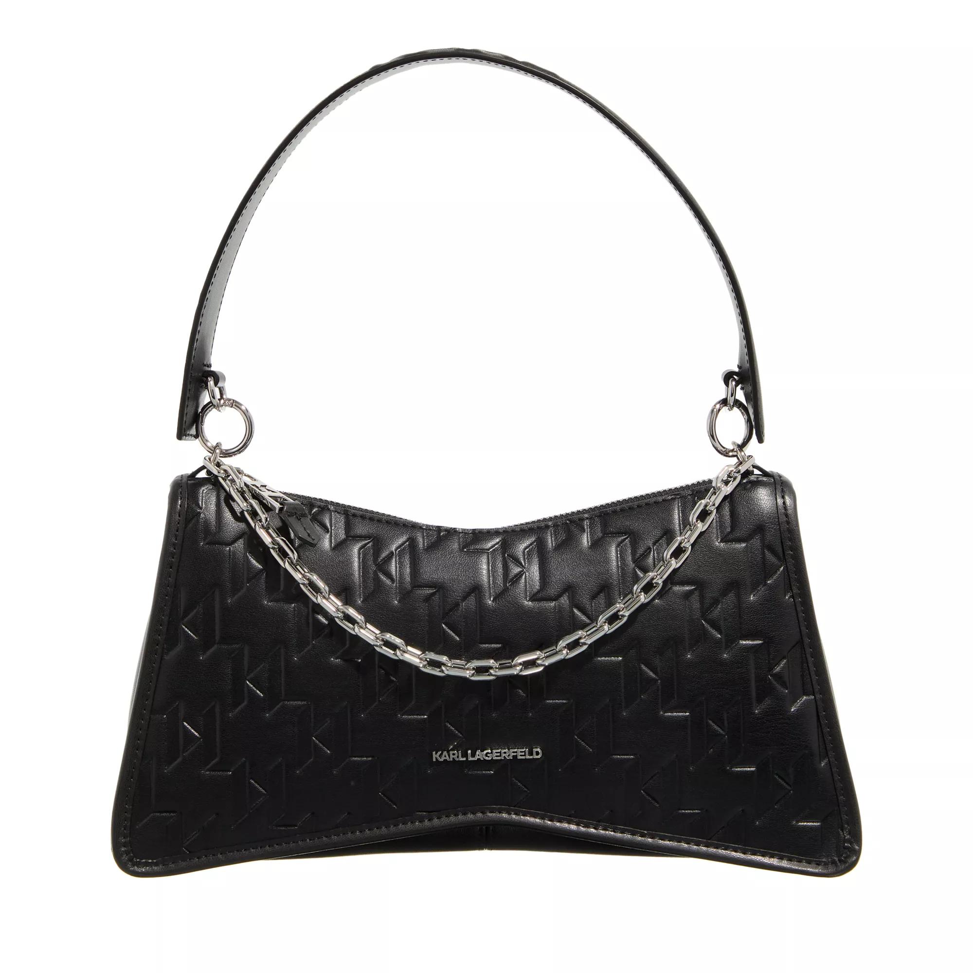 Karl Lagerfeld Crossbody Bags - K/Seven Element Shb Embossed - Gr. unisize - in Schwarz - für Damen