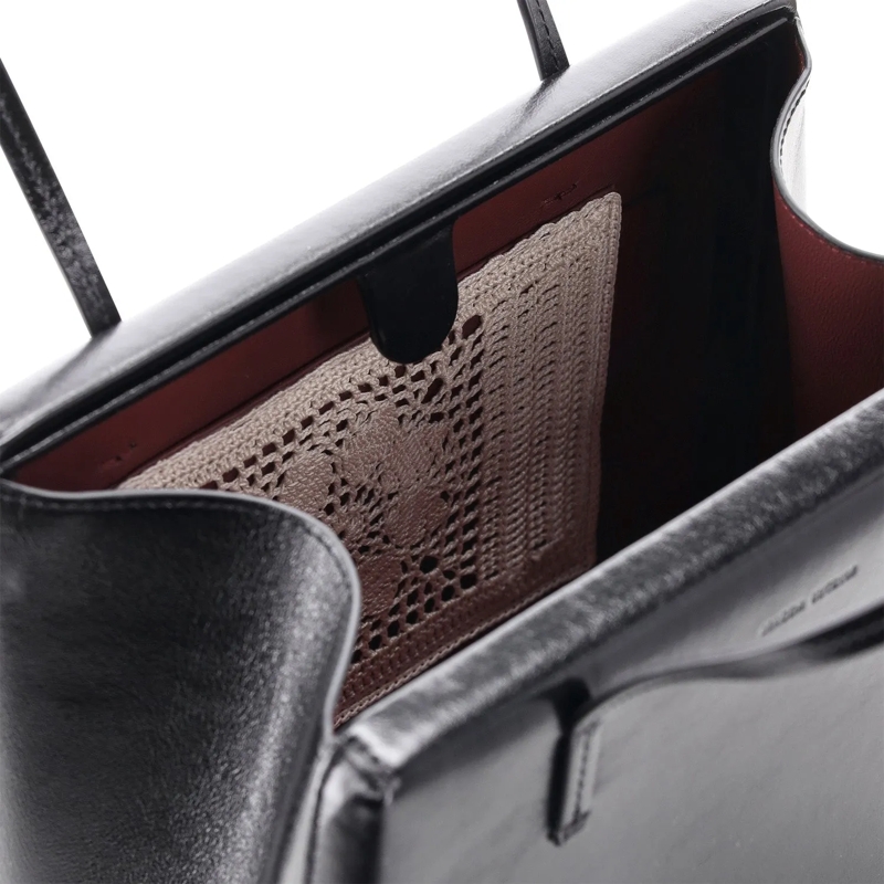 Magda Butrym Crossbodytas Handtasche Barbara aus Nappaleder schwarz(Image 6)