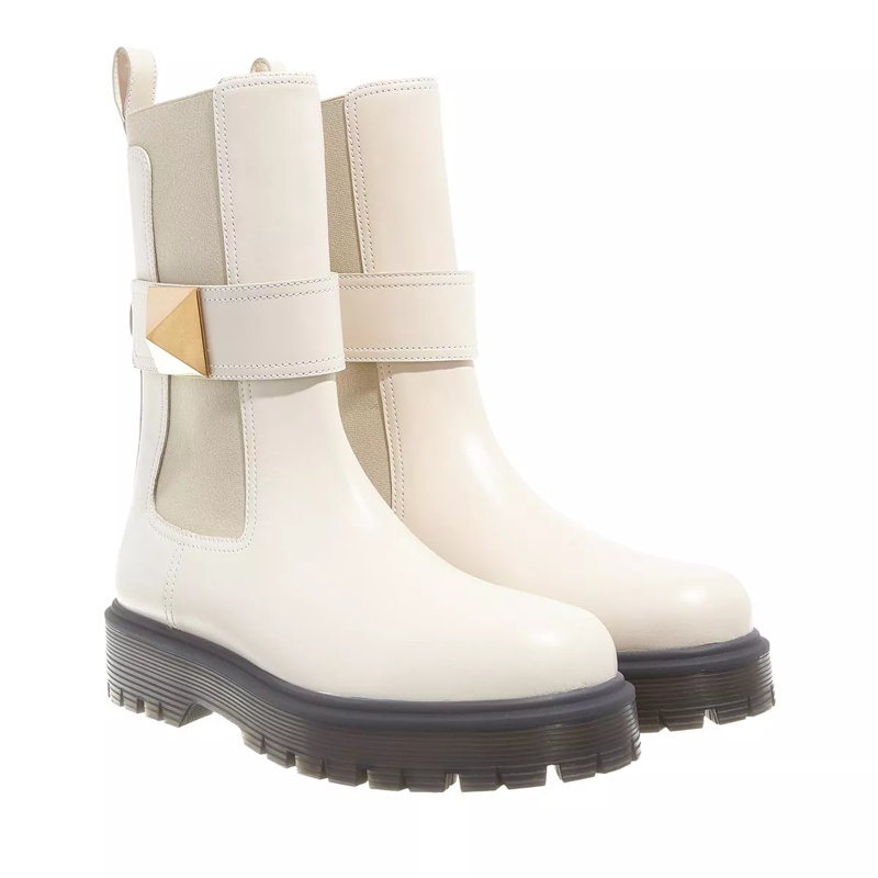 Valentino Garavani Chelsea Boots Boots Ivory