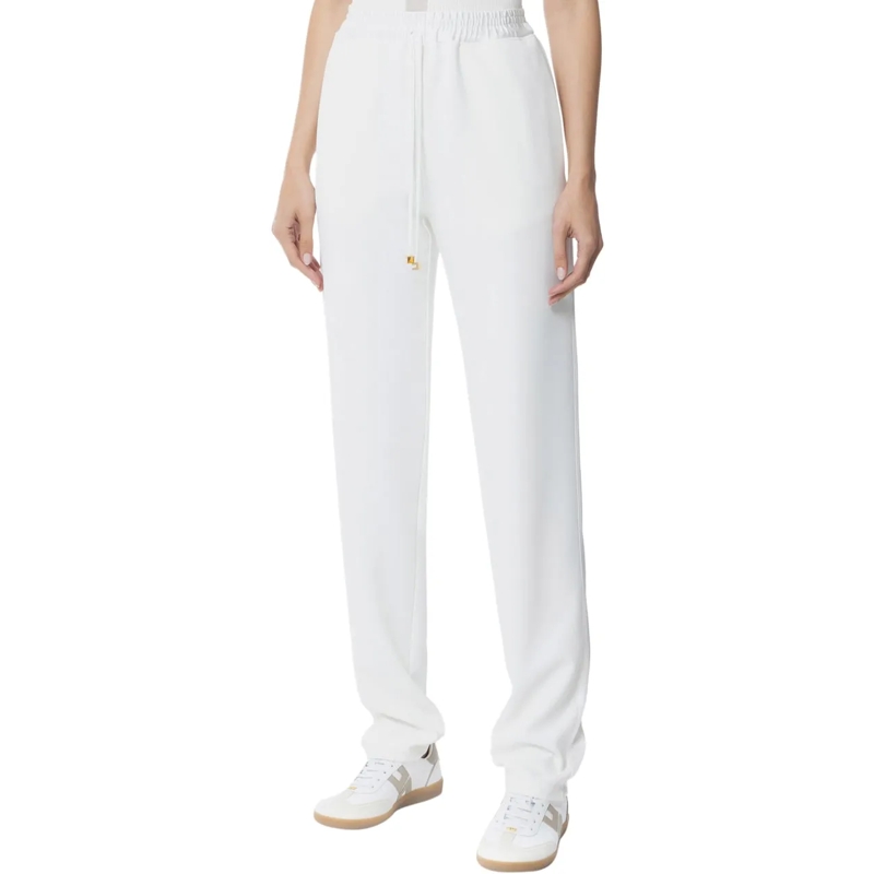 Elisabetta Franchi  Trousers Ivory weiß