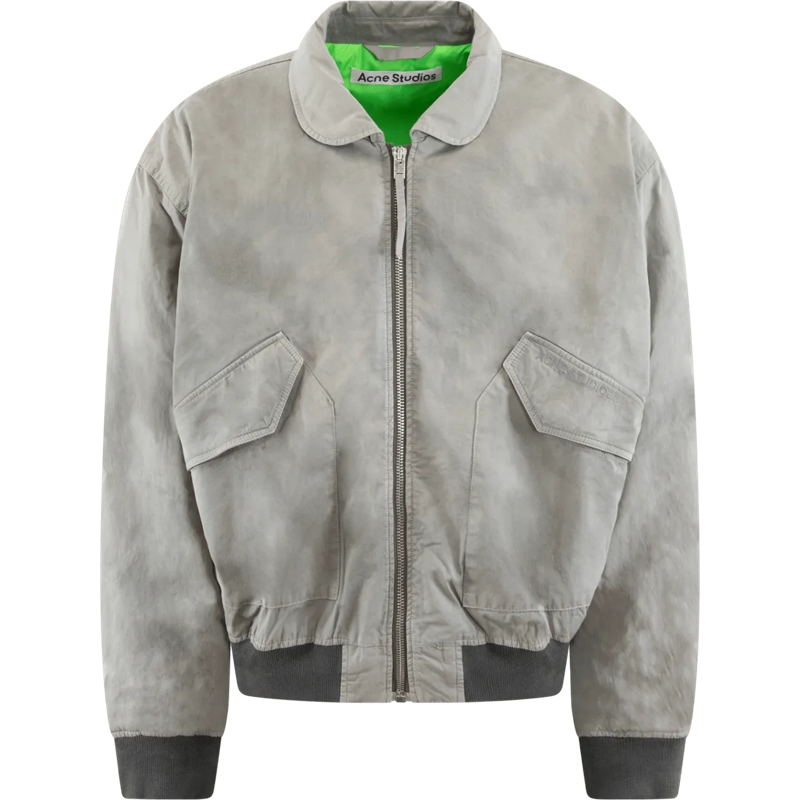 Acne Studios Daunenjacke Heren Acne Outerwear grau