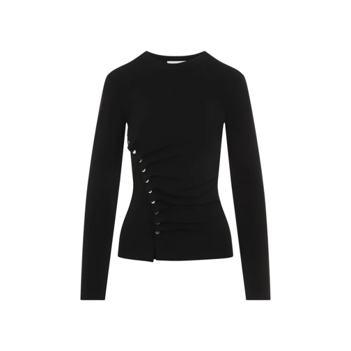 Paco Rabanne Hauts à manches longues Long Sleeves Top Black