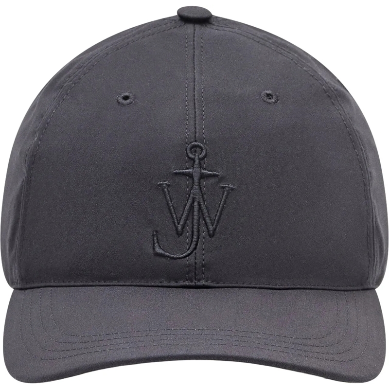 J.W.Anderson  Cappellino con Logo Ricamato dunkelgrau