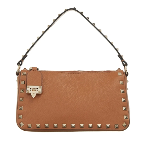 Valentino Garavani Schultertasche Small Shoulder Bag Rockstud Almond Beige