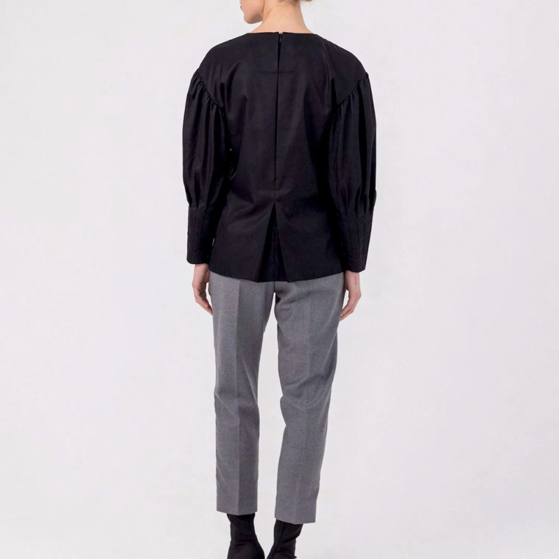 Helene Galwas Bluse Bluse EDELFARE schwarz(Image 3)