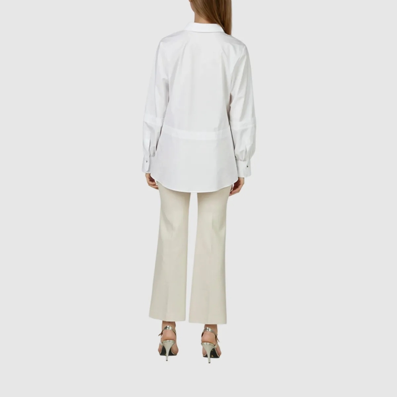 Marc Aurel Bluse Oversize Hemd weiss(Image 4)