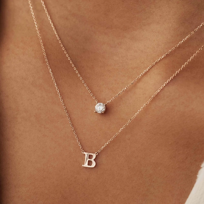 Isabel Bernard Mittellange Halskette V&nbsp;Rosegold La Concorde Chloã© 14 Karat Collier  Rose Gold (Image 3)
