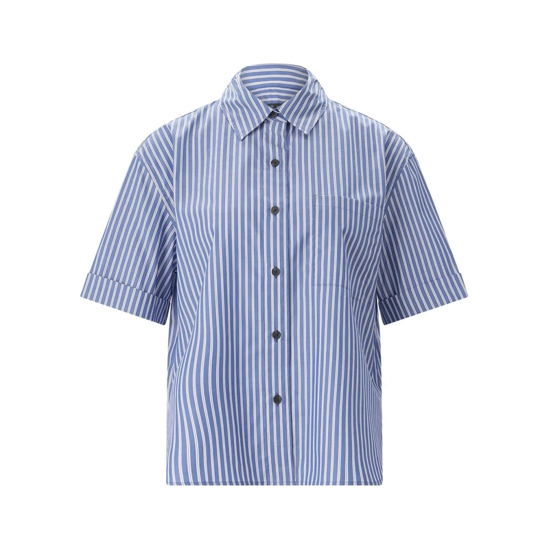 Rag & Bone Bluse Blusenhemd Connie blau
