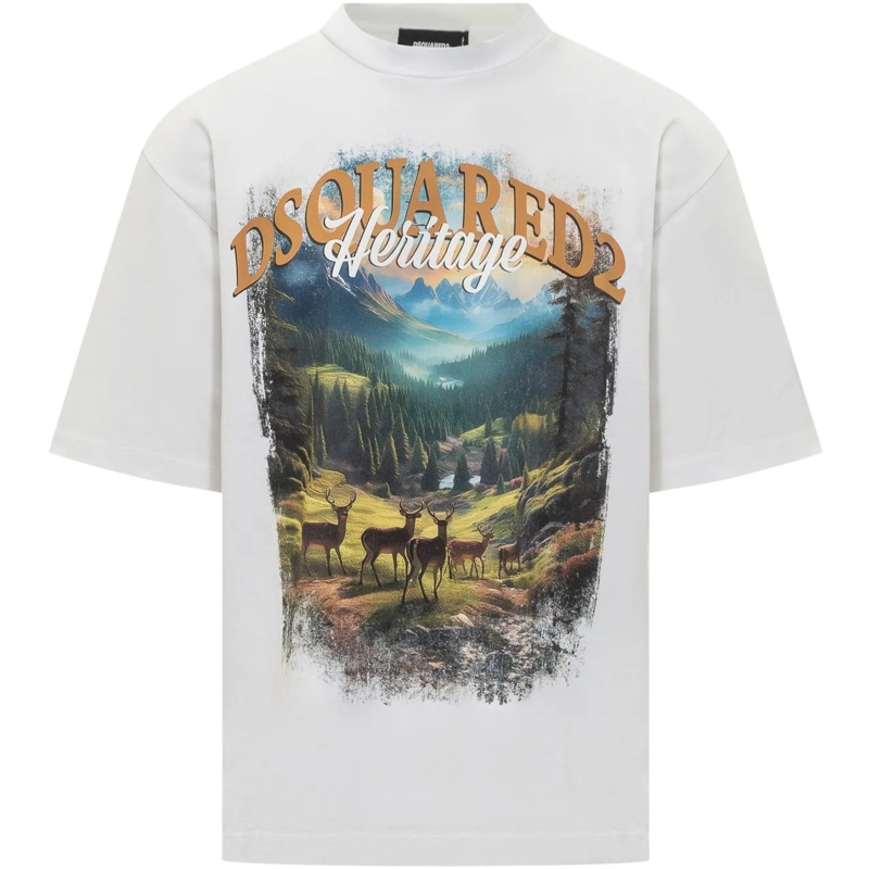 Dsquared2 T-Shirt T-Shirts And Polos White weiß