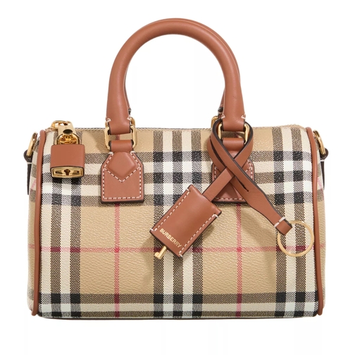 Burberry Medium Bowling Briar Brown Borsetta