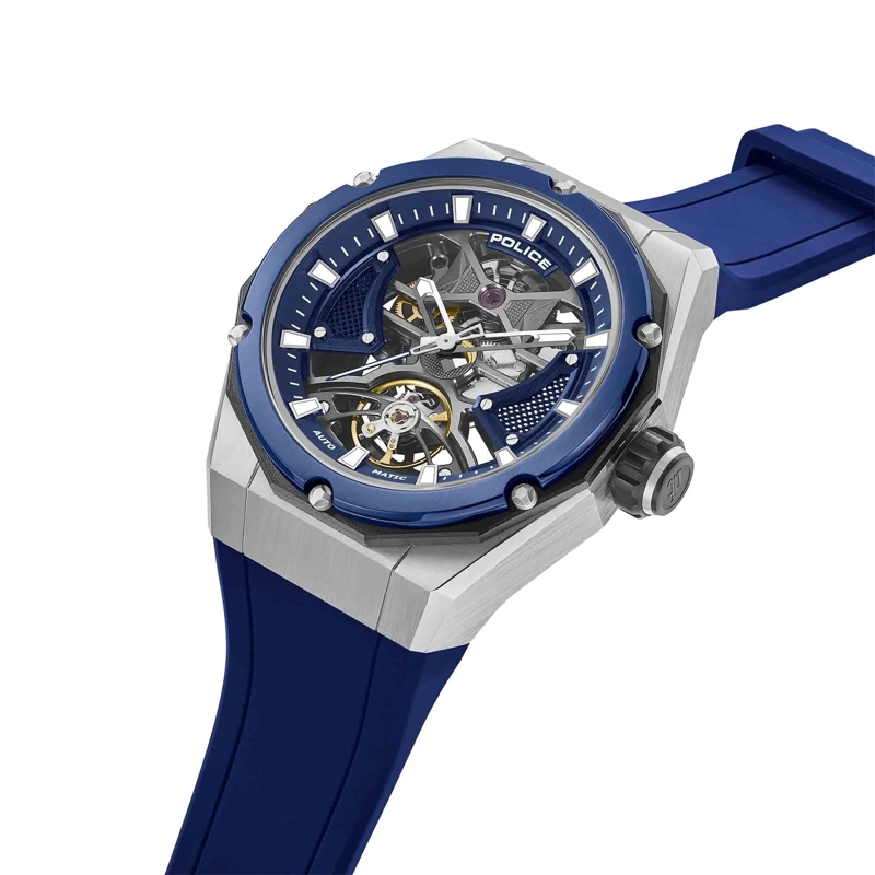 Police Automatikuhr Automatikuhr Dayton blau(Image 2)
