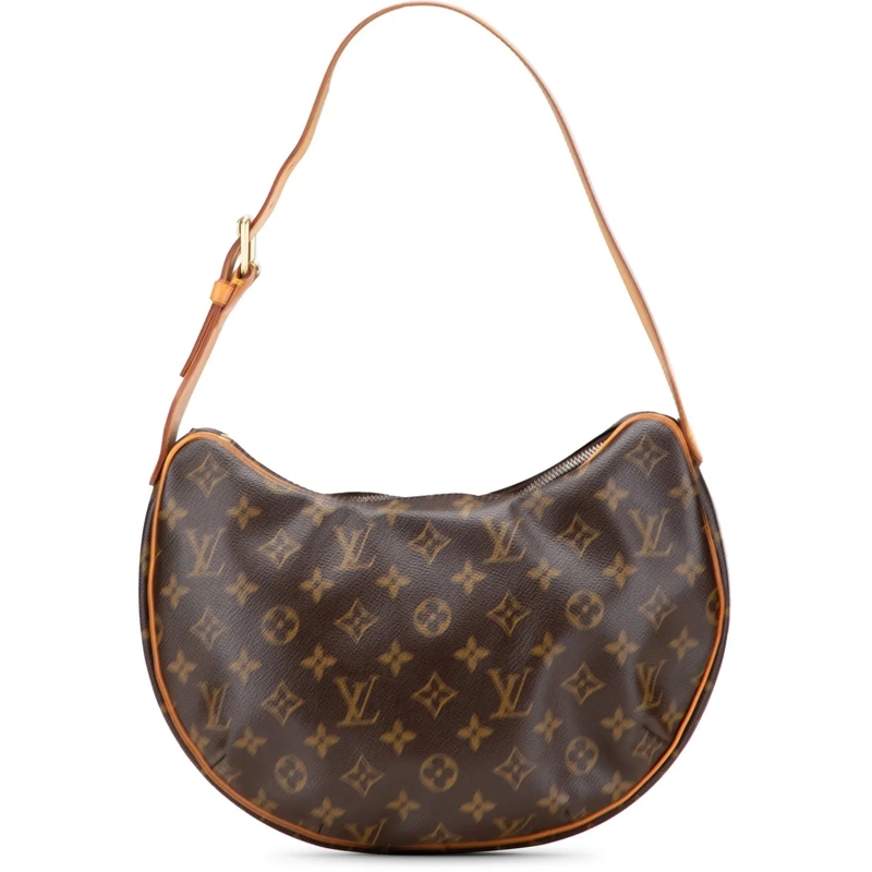 Louis Vuitton Sac à bandoulière Monogram Croissant MM braun