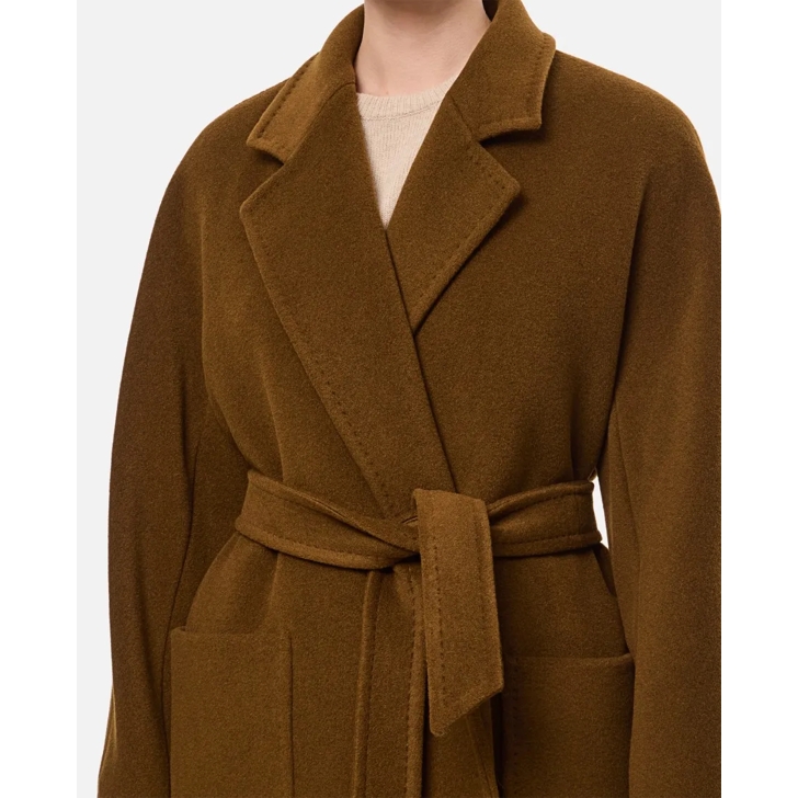 Max mara wool belted coat online