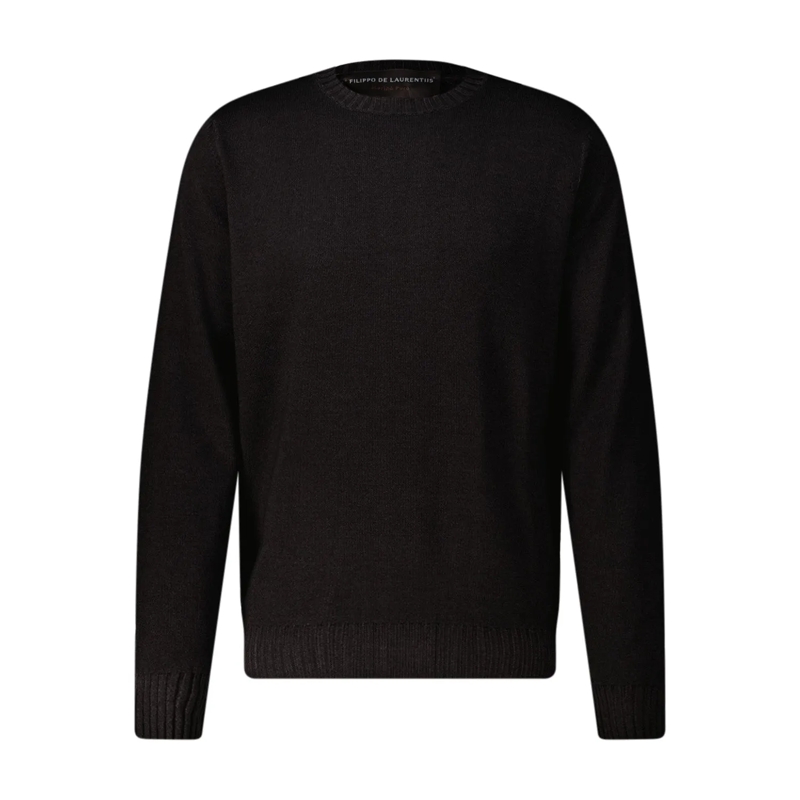 FILIPPO DE LAURENTIIS Pull Pullover aus Merinowolle braun