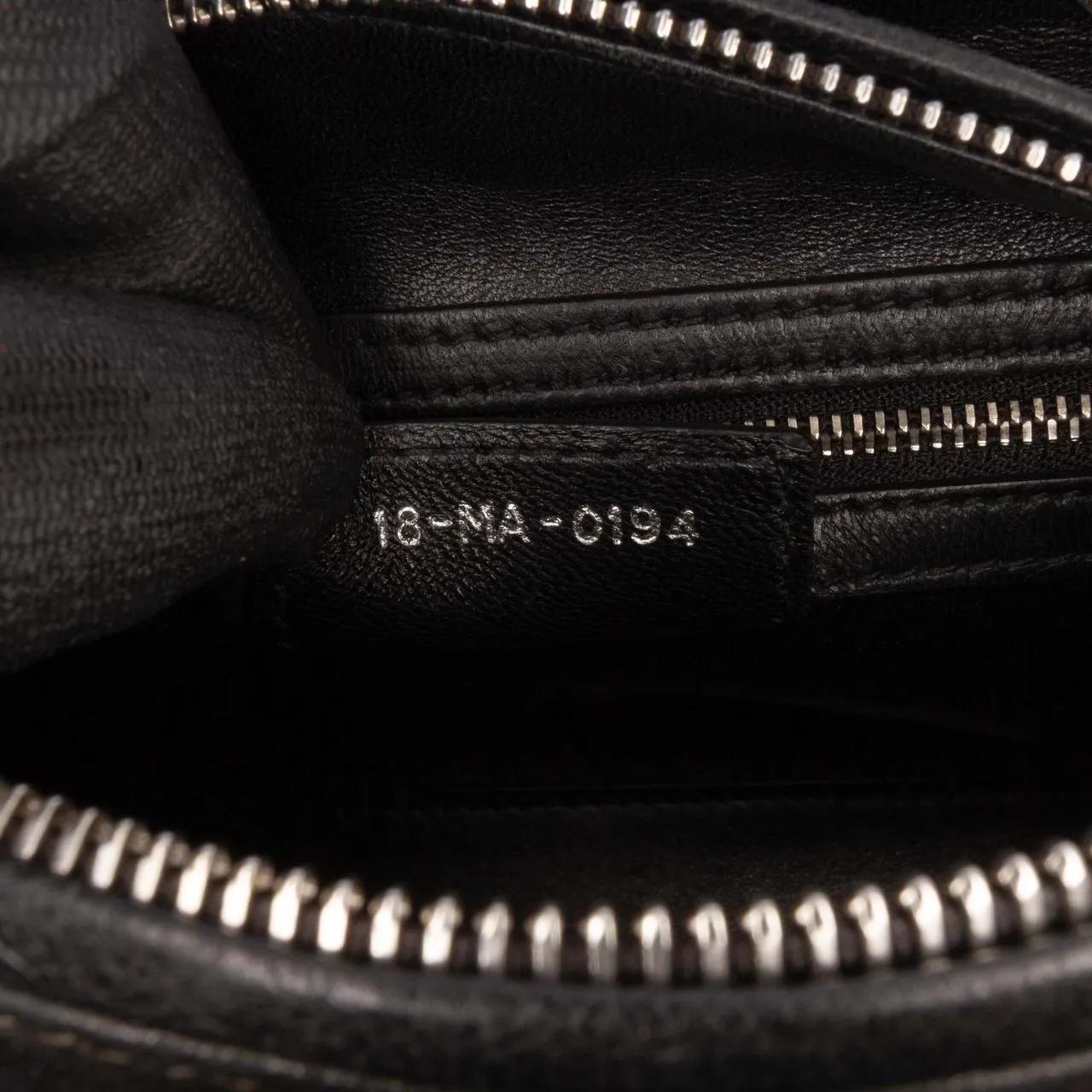 Thumbnail - Christian Dior Hobo Bags - Medium Velvet and Canvas Lady D Lite - Gr. unisize - in Schwarz - für Damen