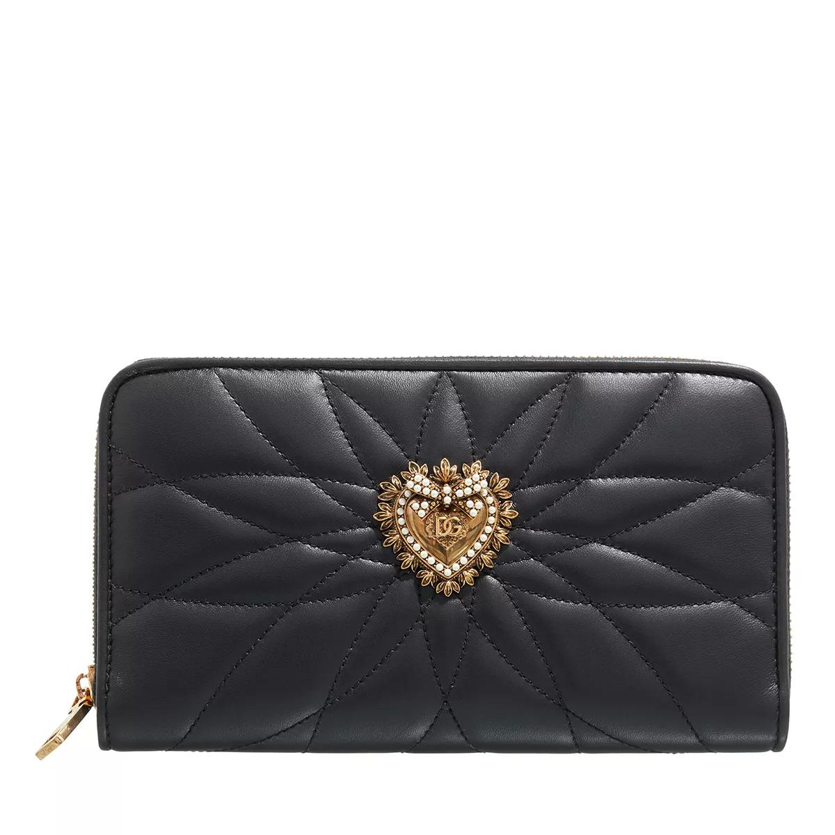 Dolce&Gabbana Portemonnaie - Devotion Wallet - Gr. unisize - in Schwarz - für Damen