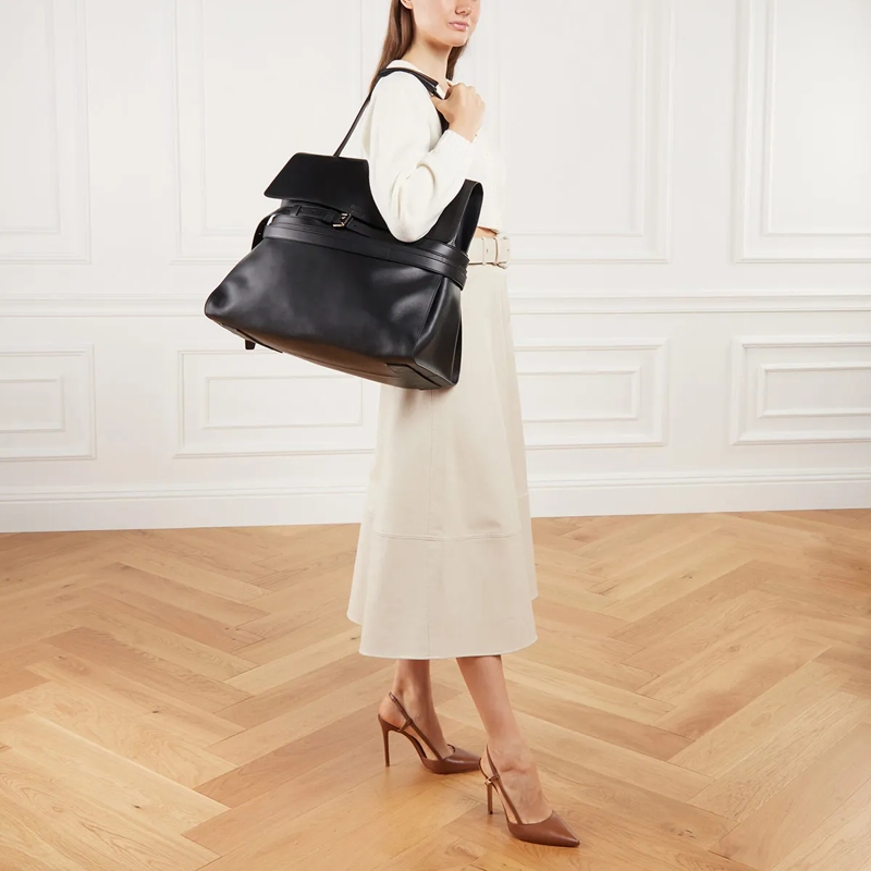 Moschino Satchel Shoulder Bag Fantasia Nero(Image 2)