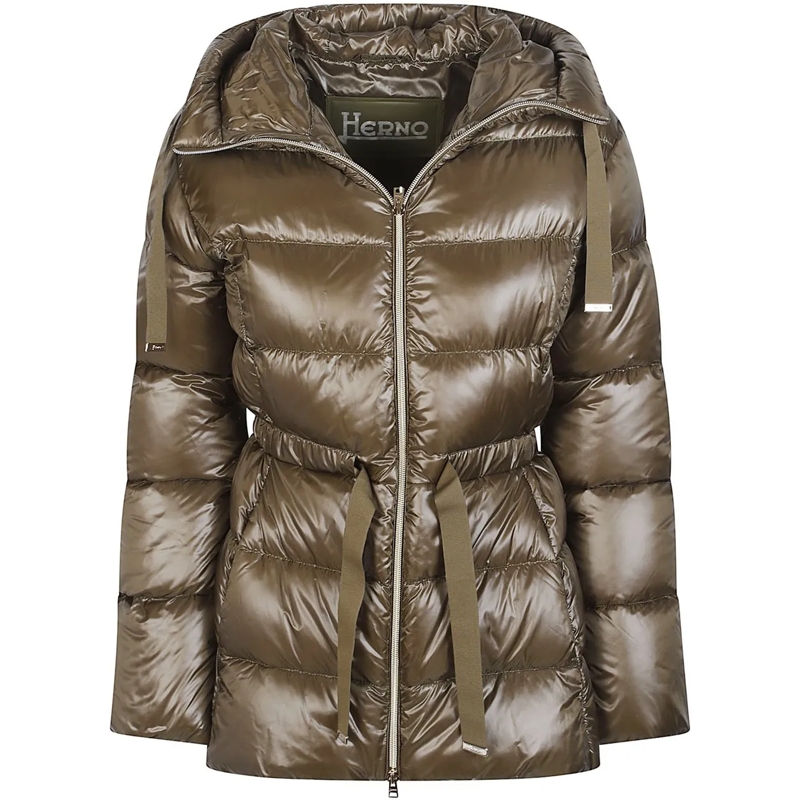 Herno Übergangsjacke Down Jacket Green grün