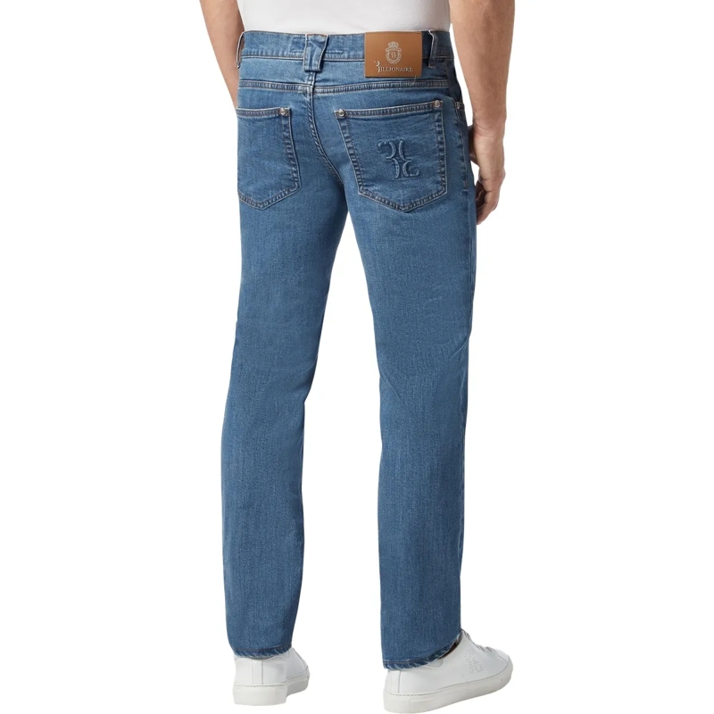 BILLIONAIRE Jeans mit geradem Bein Jeans Double B hell-blau(Image 2)