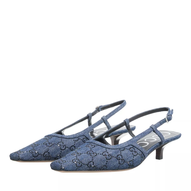 Gucci Pumps GG Denim Pumps Dark Blue