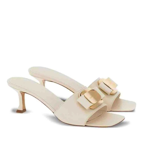 Salvatore Ferragamo Claquette Sandals Beige beige