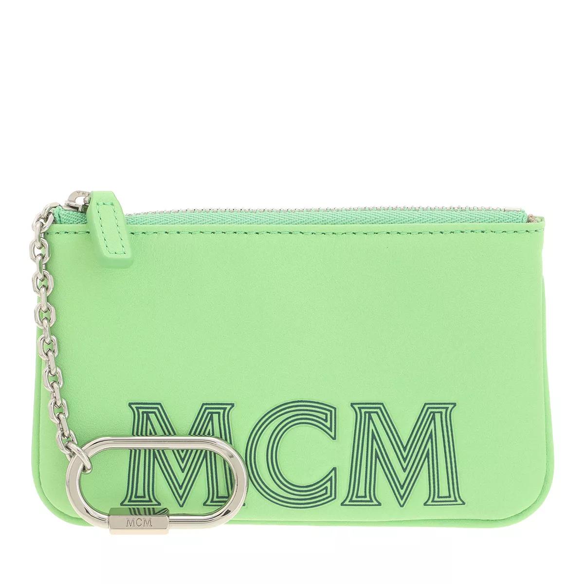 Lime green shop mcm bag