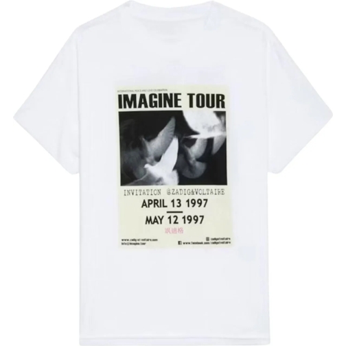 Zadig & Voltaire T-Shirts T-Shirts And Polos White weiß