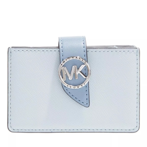 MICHAEL Michael Kors Extra Small Accordian Card Case Soft Sky Multi Porte-cartes