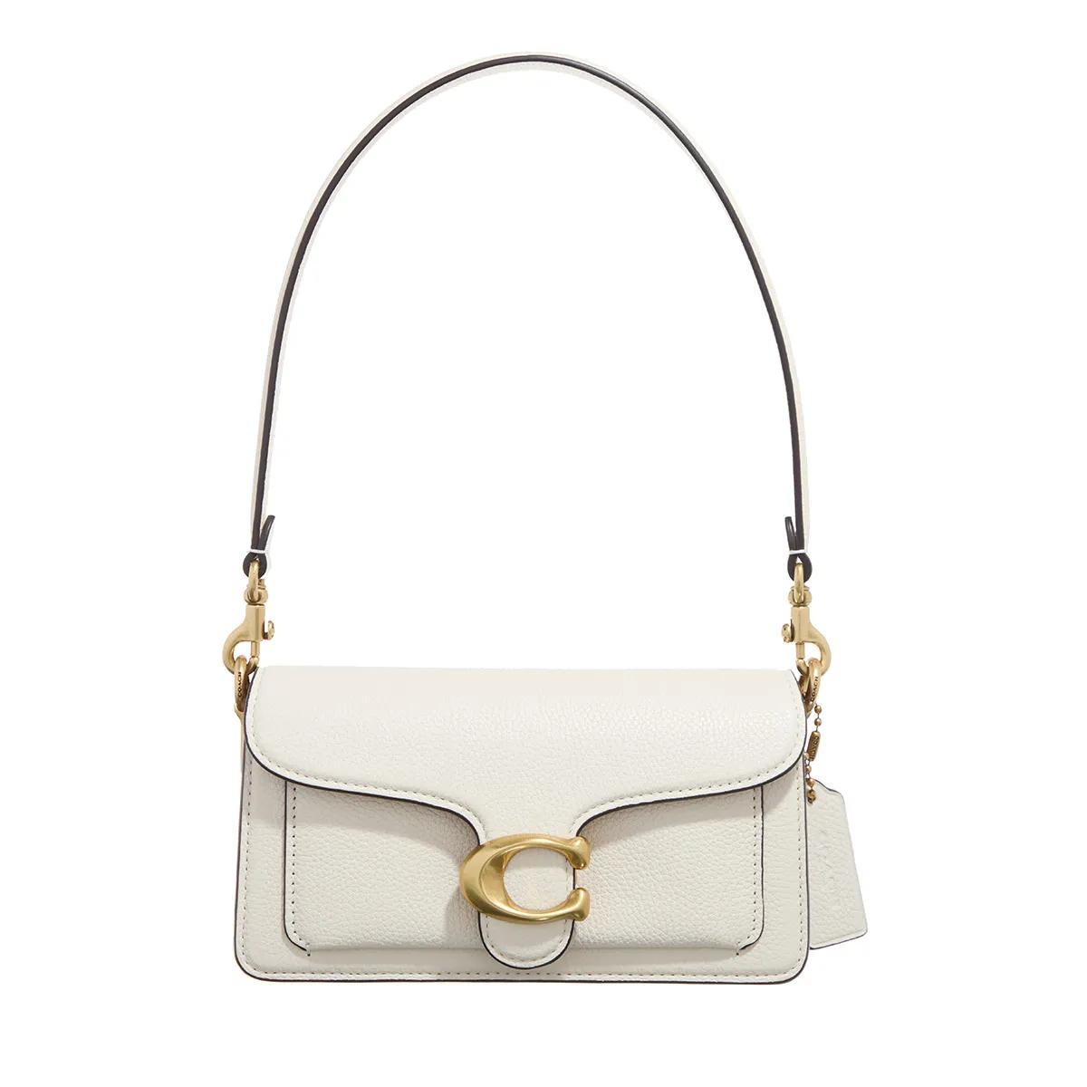 Coach Crossbody Bags - Polished Pebble Leather Tabby Shoulder Bag 20 Refr - Gr. unisize - in Creme - für Damen