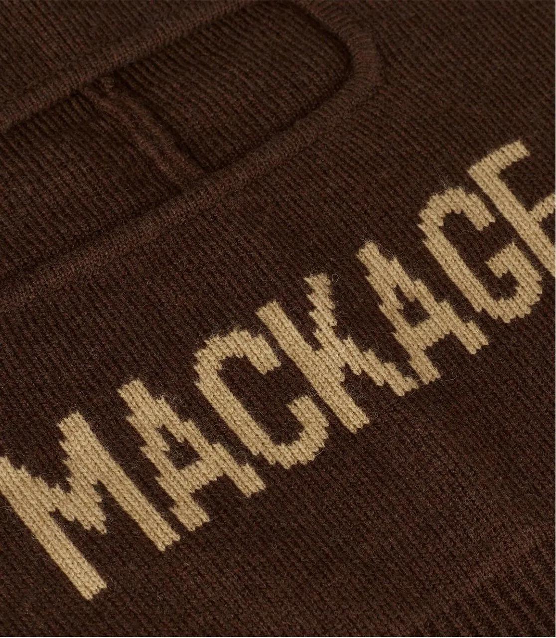 Thumbnail - Mackage Caps & Mützen - Ski Bala Logo Balaclava - Gr. ONE SIZE - in Braun - für Damen
