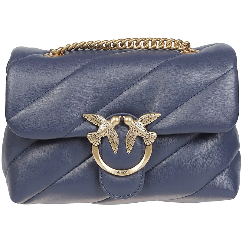 Pinko Fourre-tout Love Mini Puff Maxi Quilt Bag Yellow & Orange gelb