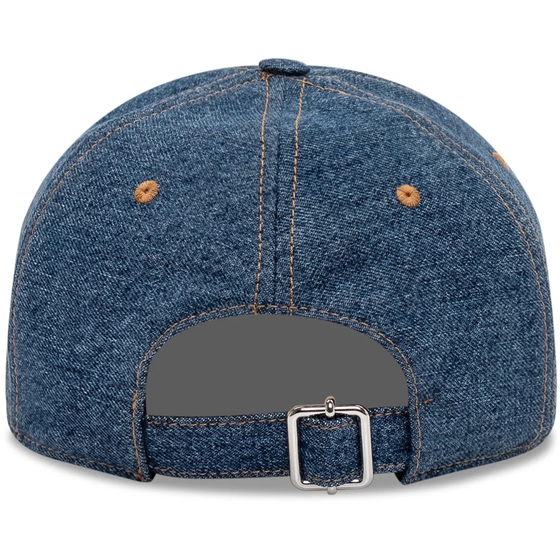 Marni  Cappello Denim con Visiera Curva e Logo Ricamato blau(Image 3)