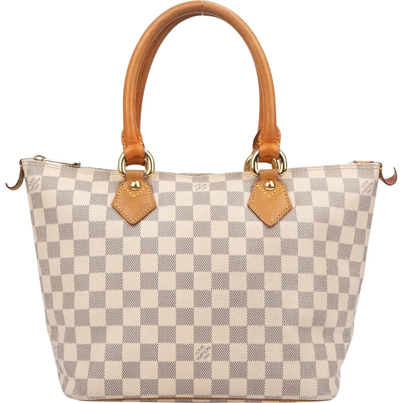 Louis Vuitton Tote Louis Vuitton Damier Azur Monogram Saleya PM Handb weiß